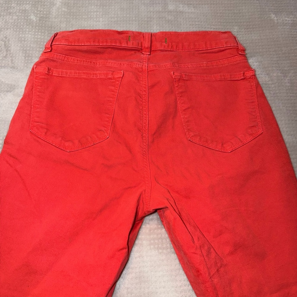 J Brand Vibrant Coral Skinny Jeans size 29 - Picture 6 of 10
